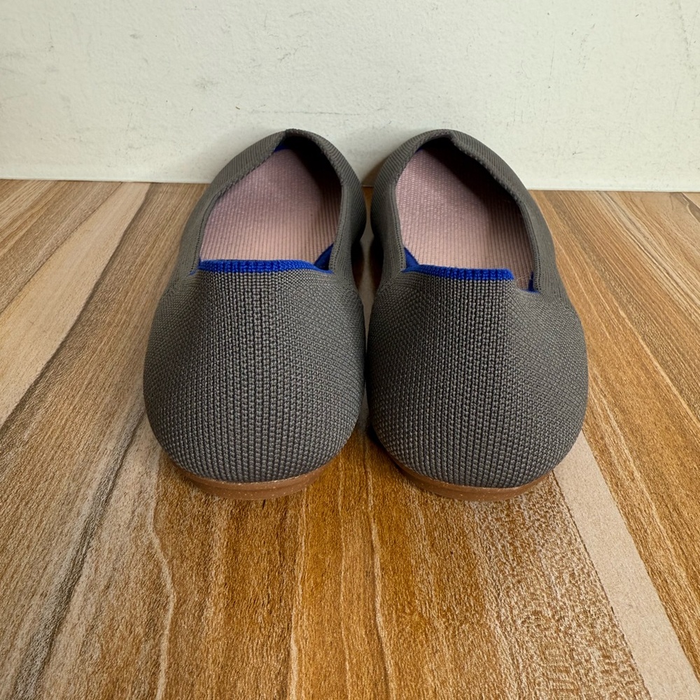 Rothy’s The Flat Womens Shoes Slip On Shoes Rounded Toe Size 8.5 Gray - Picture 5 of 11